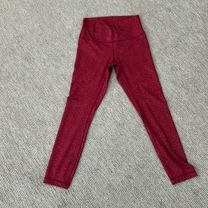 Lululemon 25 inch leggings.